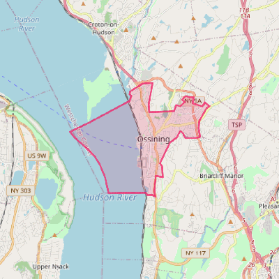 Map of Ossining