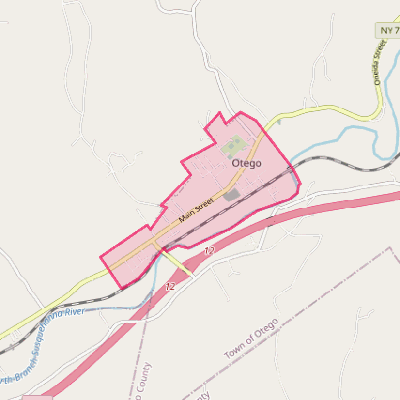 Map of Otego