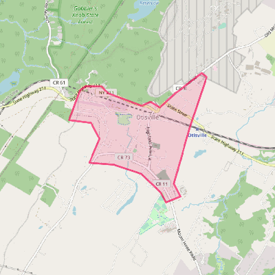 Map of Otisville