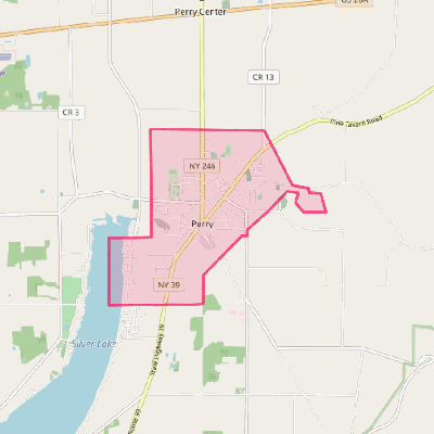 Map of Perry