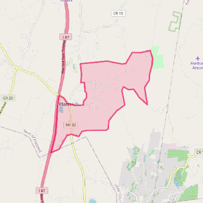 Map of Plattekill
