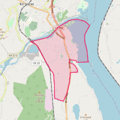 Map of Port Ewen