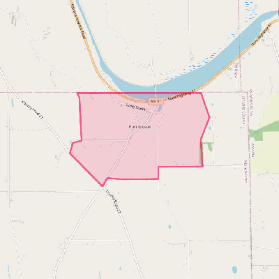 Map of Port Gibson