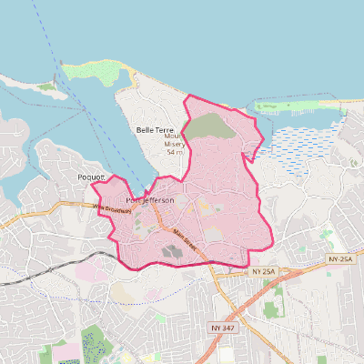 Map of Port Jefferson