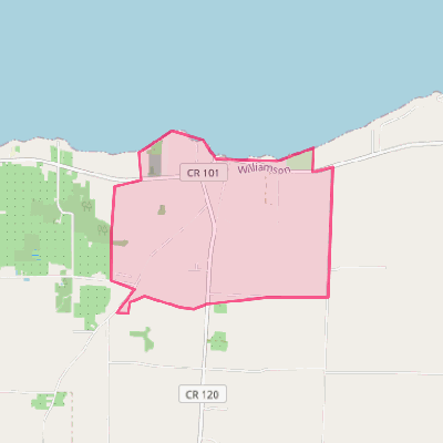 Map of Pultneyville