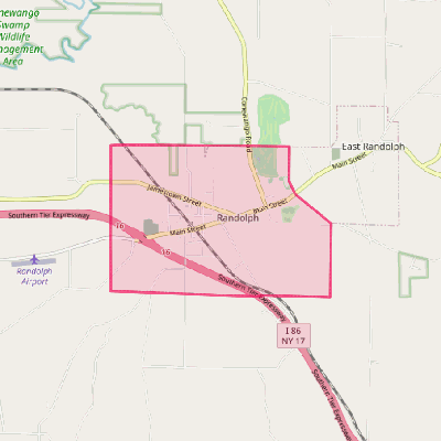 Map of Randolph