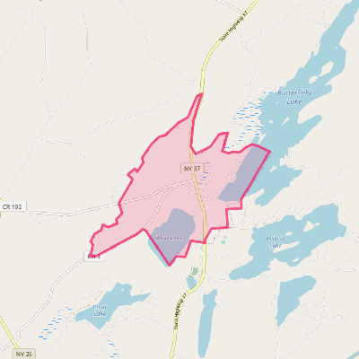 Map of Redwood