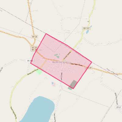 Map of Richfield Springs