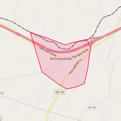 Map of Richmondville