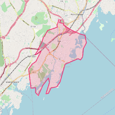 Map of Rye