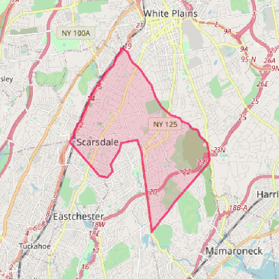 Map of Scarsdale