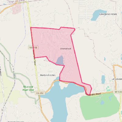 Map of Shenorock