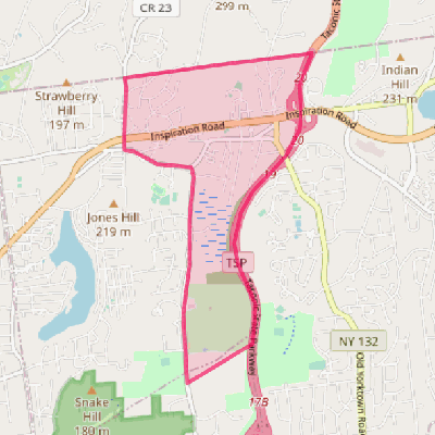 Map of Shrub Oak