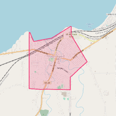 Map of Silver Creek