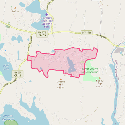 Map of Smallwood