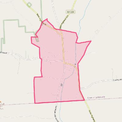 Map of Smithville Flats