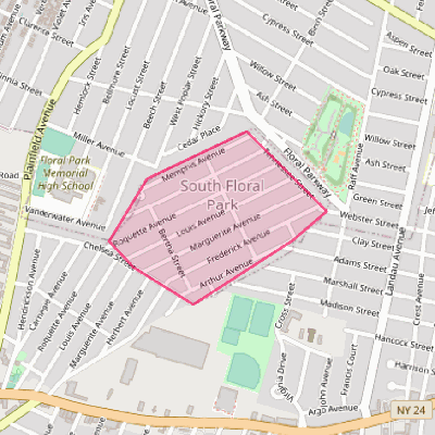 Map of South Floral Park
