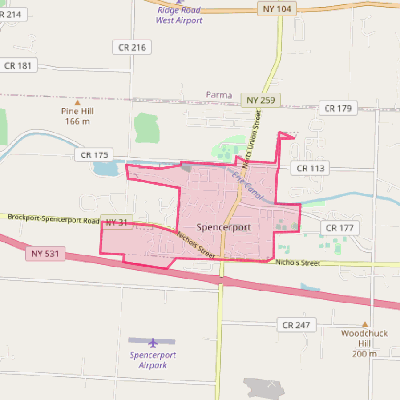 Map of Spencerport