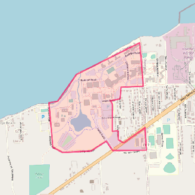 Map of SUNY Oswego
