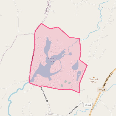 Map of Taconic Shores