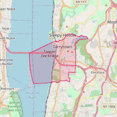 Map of Tarrytown