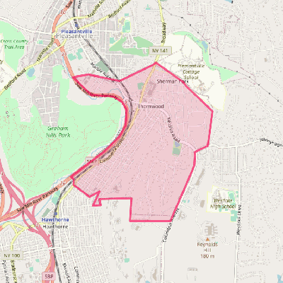 Map of Thornwood