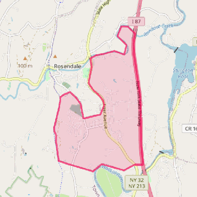 Map of Tillson