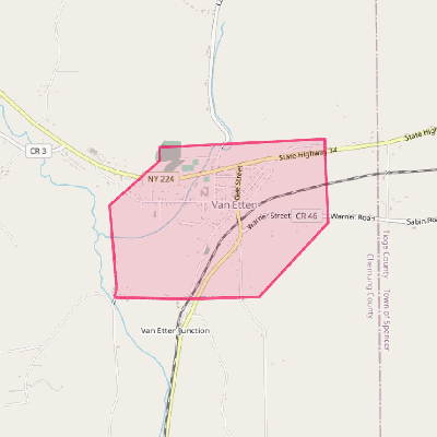 Map of Van Etten