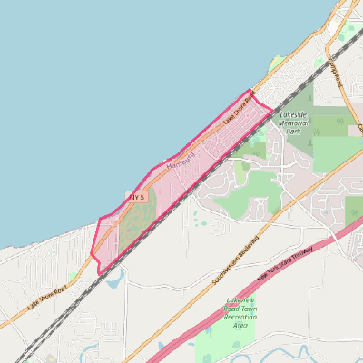 Map of Wanakah