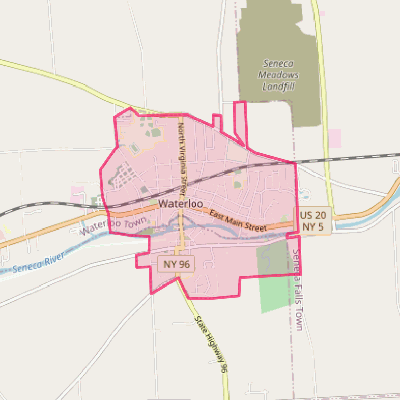 Map of Waterloo