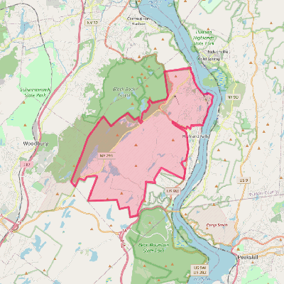 Map of West Point