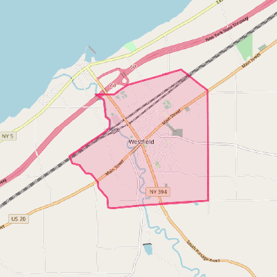 Map of Westfield