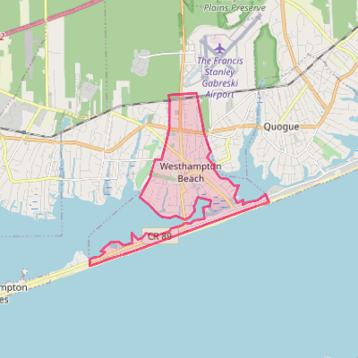 Map of Westhampton Beach
