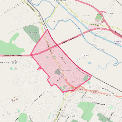 Map of Whitesboro