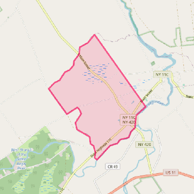 Map of Winthrop