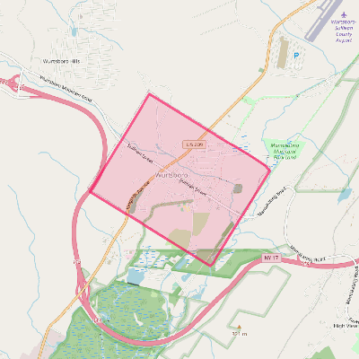 Map of Wurtsboro