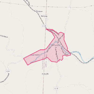 Map of Adena