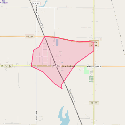 Map of Atwater