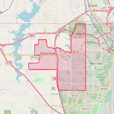 Map of Austintown