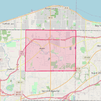 Map of Avon