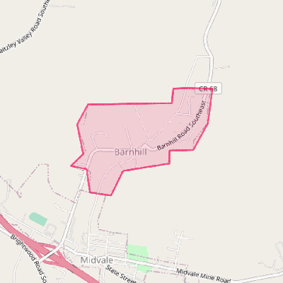 Map of Barnhill