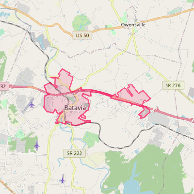 Map of Batavia