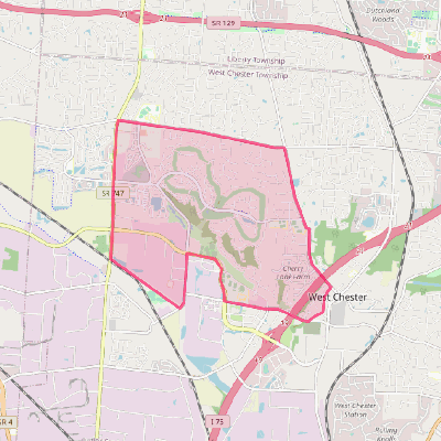 Map of Beckett Ridge