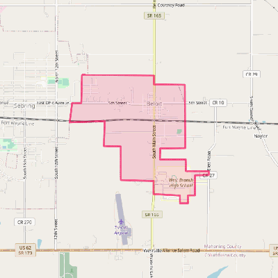 Map of Beloit