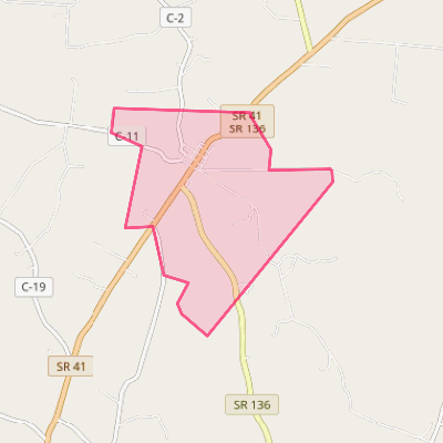 Map of Bentonville