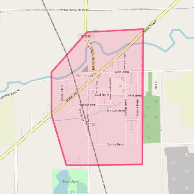 Map of Bettsville