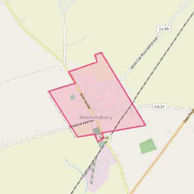 Map of Bloomingburg