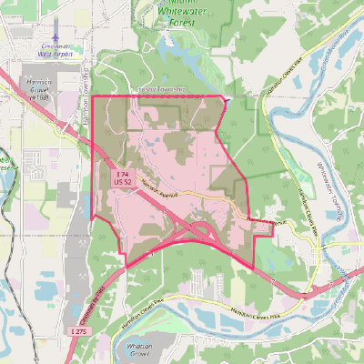 Map of Blue Jay