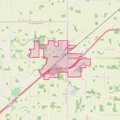 Map of Bluffton