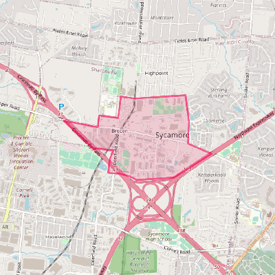 Map of Brecon